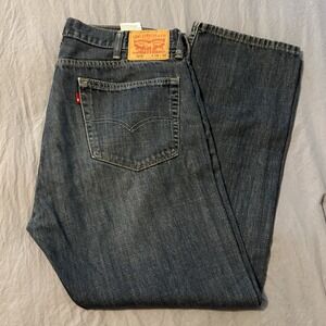 Levi's 505 Regular Fit Men's Jeans 38x30 100% Cotton Blue ***See‎ Description***